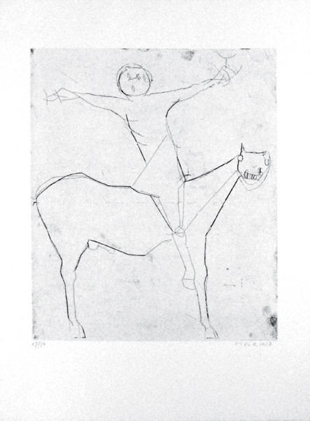 Marino Marini  “ L' INVOCAZIONE”