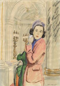 宮本三郎「自筆画稿」