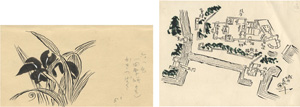 木村荘八「自筆画稿」
