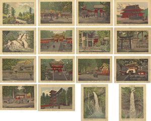 Kamei Shiichi / Famous Places of Nikko & Nikko Toshogu [日光風景・日光東照宮風景]