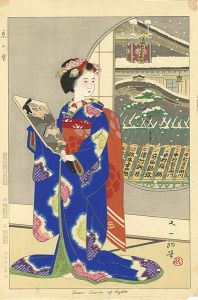 Isoda Mataichiro / Snow in Kyoto