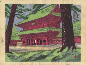 東京回顧図会　芝　増上寺