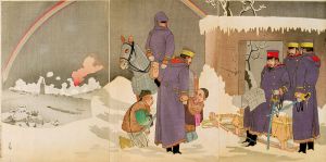 清親「日清戦争」