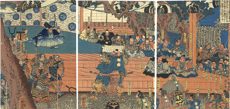 Kuniyoshi “Benkei in Kanjincho”