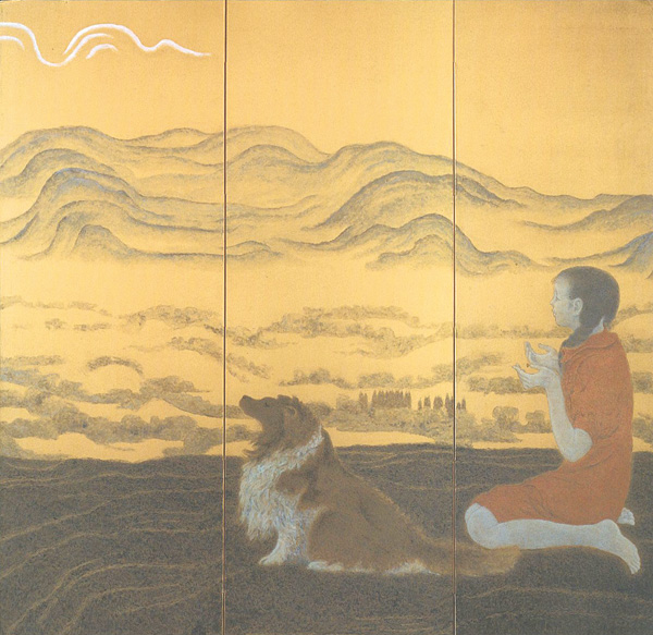 “高山辰雄展 屏風絵の宇宙” 