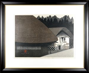 斎藤清「会津の家（C）」