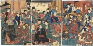 国芳「御慰子供助六狂言之図」
