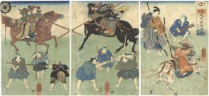国芳「四ッ廼民稚模様　春」
