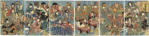 Kuniyoshi / Kabuki Prints [大江戸三座　見立昌栄曽我　初編・後編]