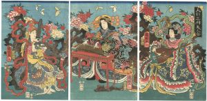国郷「人形三国美人合」