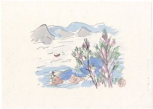 Umehara Ryuzaburo / River Fishing (tentative title)