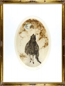 Louis Icart / Goldfish Bowl