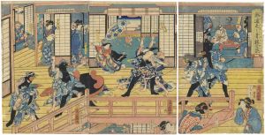 芳藤「廓通色々青楼全盛」