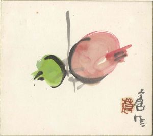 Teshigahara Sofu / 自筆色紙