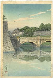 二重橋の朝