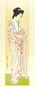 Hashiguchi Goyo / The Woman Who Wears Nagajuban 【Reproduction】