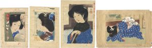 Igawa Sengai / Original Cover Painting and illustrations for the Kodan Club Magazine