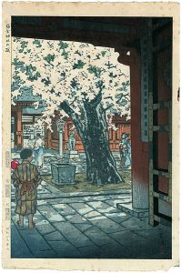 塩釜神社の桜