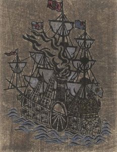 Kawakami Sumio / the Black Ship (western ship)