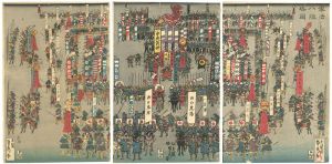貞秀「軍法八陣略図」