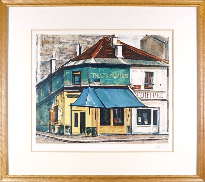 荻須高徳「Le Store Bleu」