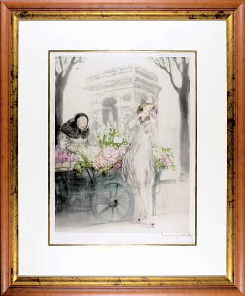 Louis Icart “花売り”