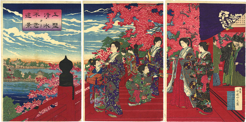 Ginko “Enjyoing Cherry Blossom at UENO”