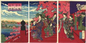 Ginko / Enjyoing Cherry Blossom at UENO [上野清水ヨリ不忍遠景]