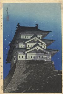 月明の弘前城