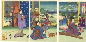 延一「佳人音曲競」