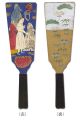 Painting on Hagoita ( wooden p......