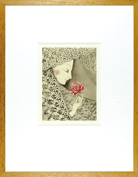 小林ドンゲ「薔薇」