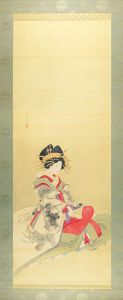 Watanabe Seitei / Scroll Painting : Modern Beauty