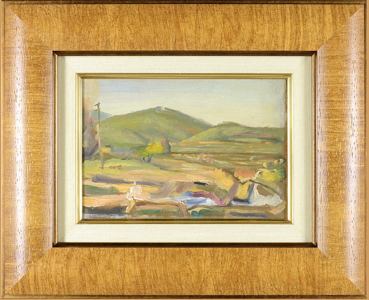 Yanase Masamu “Painting : Landscape”