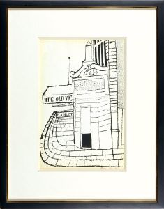 Ben Shahn / Drawing : The Old Vic Theatre