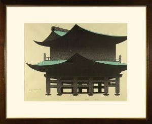 斎藤清「門　円覚寺」