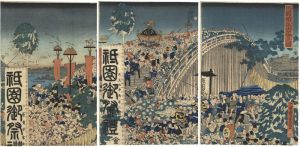 両国橋祇園祭會之図