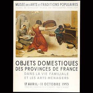 「MUSEE DES ARTS ET TRADITIONS POPULAIRES 展覧会ポスター」