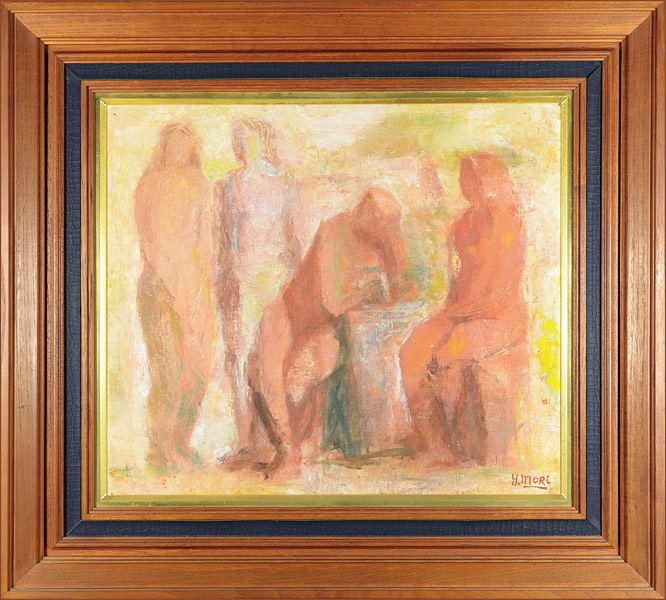 森芳雄「自筆画　松」