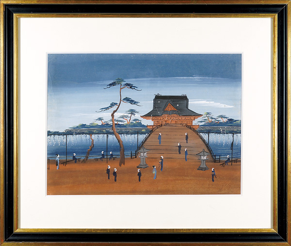 作者不詳「亀井戸天神」