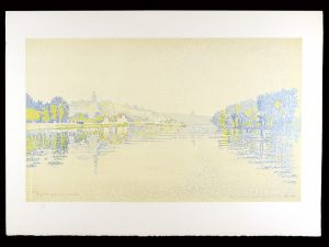 Paul Signac / LA SEINE A HERBLAY,1889