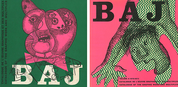 「[仏・英]エンリコ・バイ 版画 マルチプル カタログレゾネ Vol.I・II」JEAN PETIT