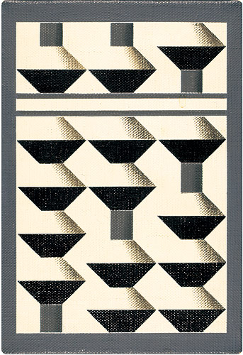 関根美夫「自筆画　Abacus」