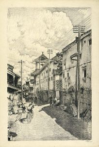 大阪風景　津村別院横