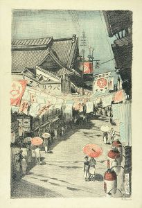 大阪風景　道頓堀