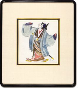 Mori Yoshitoshi / Painting : Dancing
