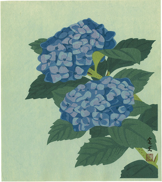 Mochizuki Sadao “Hydrangea”