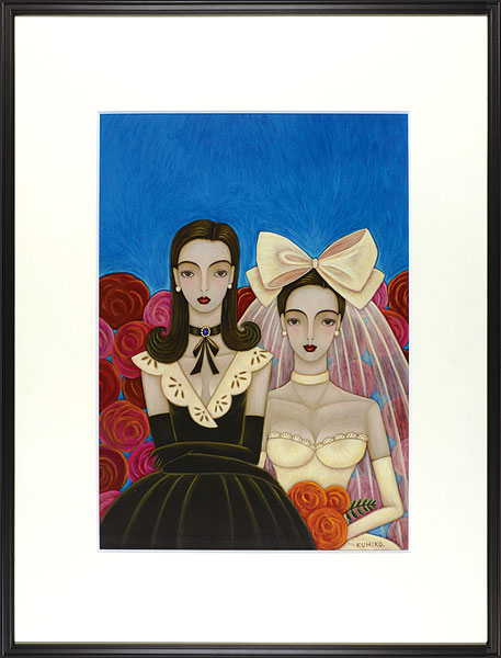 Higami Kumiko “Original Painting for the Novels Cover of Tanabe Seiko”