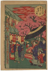 Kuniteru III / 東京名所　新よし原 [東京名所　新よし原]