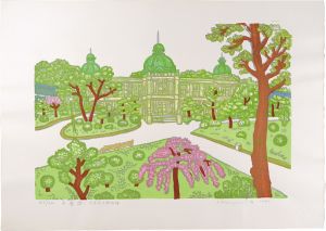 Kuriyama Shigeru / 100 Views of Tokyo / Hyokeikan at Tokyo National Museum